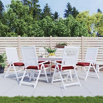 VidaXL Palletkussens 6 st 50x50x7 cm oxford stof wijnrood