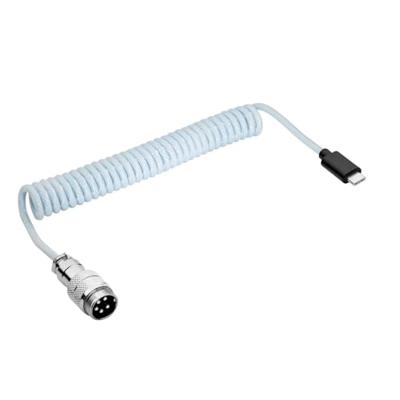 Akyga AK-USB-49 USB-kabel USB 2.0 USB-C stekker 3.00 m Wit Akyga AK-USB-49 USB-kabel USB 2.0 USB-C stekker 3.00 m Wit