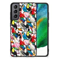 Samsung Galaxy S21FE Dierenprint Telefoonhoesje Birds - thumbnail