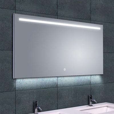 Wiesbaden Ambi One Dimbare LED Badkamerspiegel 120x60cm Condensvrij