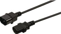 Voedingskabel | IEC-320-C14 - IEC-320-C13 | 5,0 m | Zwart - thumbnail