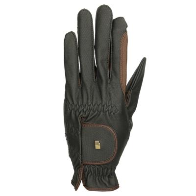 Roeckl Malta grip handschoen zwart/bruin maat:8.0