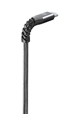 Cellularline Extreme USB-kabel 1 m USB A USB C Zwart
