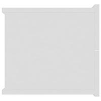 Nachtkastje 40x30x30 cm spaanplaat wit - thumbnail