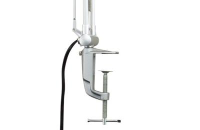 Maul MAULoffice 8215095 Bureaulamp Spaarlamp E27 20 W Zilver, Zwart