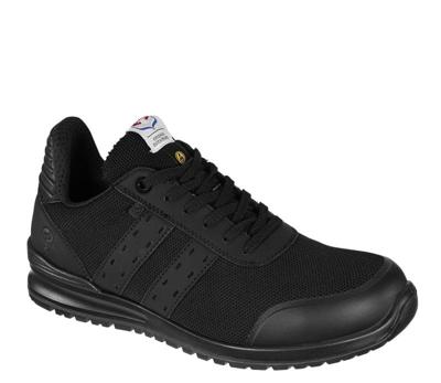 Quick werkschoen sprint dark laag qs0561 s1p | zwart | maat 44 - 00.114.006.44