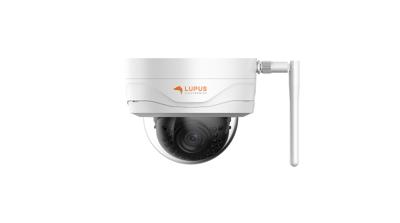 Lupus LE204 WLAN IP-domecamera, bewakingscamera voor buiten, SD-opname, Duitse fabrikant, draadloos via WLAN, nachtzicht, metalen behuizing, inclusief pc/Mac-software, zonder batterij