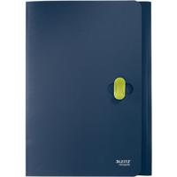 Dossiermap Leitz re:cycle A4 3 kleppen donkerblauw - thumbnail
