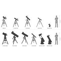 DÖRR Mars 66 Refractor-telescoop Azimutaal Achromatisch Vergroting 45 tot 350 x - thumbnail