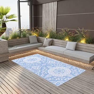 VidaXL Buitenkleed arakil 80x150 cm pp babyblauw VidaXL Buitenkleed arakil 80x150 cm pp babyblauw