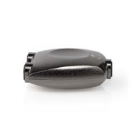 TosLink-Adapter | Toslink Female | 2x TosLink Female | Splitter | Aluminium | Gun Metal Grijs | 1 Stuks - thumbnail