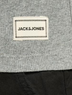 Jack & Jones / Tanktop JAC Henrik Henley 3-Pack in grijs
