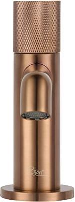 Ben Engraved Cross fonteinkraan geborsteld koper pvd