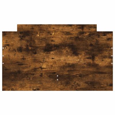 Bedframe met lades gerookt eikenkleurig 90x190 cm