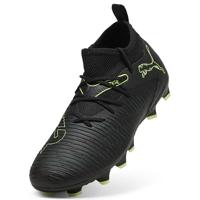 PUMA Future 8 Match Gras / Kunstgras Voetbalschoenen (MG) Kids Zwart Donkergroen Lichtgroen - thumbnail