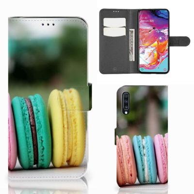 Samsung Galaxy A70 Book Cover Macarons Samsung Galaxy A70 Book Cover Macarons