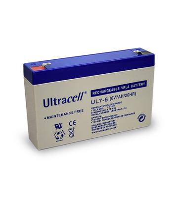 Ultracell loodaccu 6v 7Ah