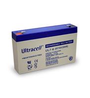Ultracell loodaccu 6v 7Ah - thumbnail