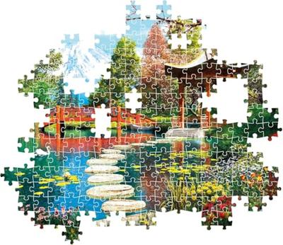 Clementoni High Quality Collection Puzzel + Poster Tuinen van Fuji 1000 Stukjes