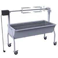 VidaXL Draaispit barbecue met elektrische motor - thumbnail