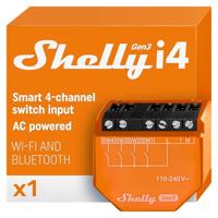 Shelly Shelly i4 Gen3 Scenariomodule Bluetooth, WiFi - thumbnail