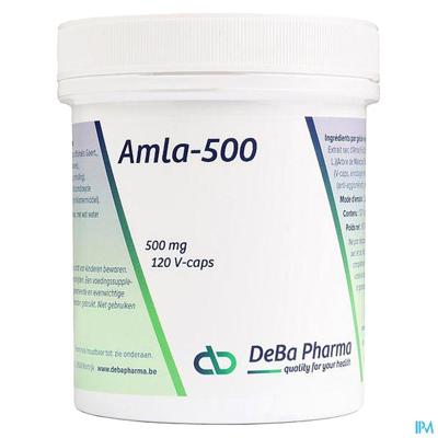 Deba Pharma Amla-500 120 Plantaardige Capsules