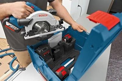 Bosch Professional GKS 18V-57 G Accu Cirkelzaag 165mm 18V Basic Body in L-Boxx - 06016A2101 - thumbnail