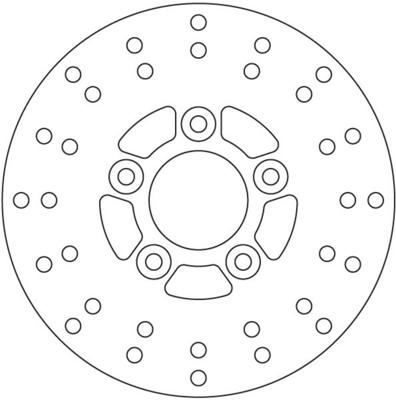 Newfren Remschijf df4009a | malaguti / peugeot (voor)
