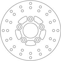 Newfren Remschijf df4009a | malaguti / peugeot (voor) - thumbnail