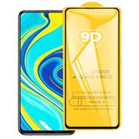 Voor Xiaomi Redmi Note 9 9D Full Glue Full Screen Tempered Glass Film - thumbnail