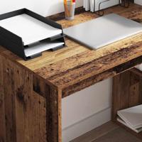 Bureau met plank Oud hout 108 x 55 x 103.5 cm Bewerkt hout - thumbnail