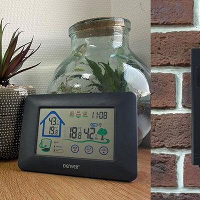 Denver Weerstation huis weergave met draadloze buitensensor - 8150200