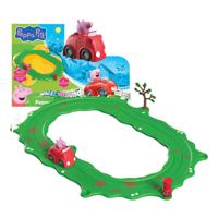 Peppa Pig Whizz Around Peppa's kleine rode auto set - thumbnail