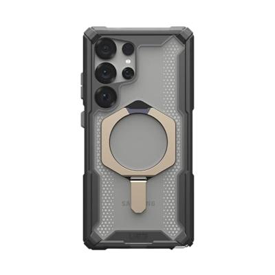Urban Armor Gear Plasma XTE Outdoor telefoonhoes Samsung Galaxy S25 Transparant, Titaan Inductieve lading, Met standfunctie, Stootbestendig - thumbnail