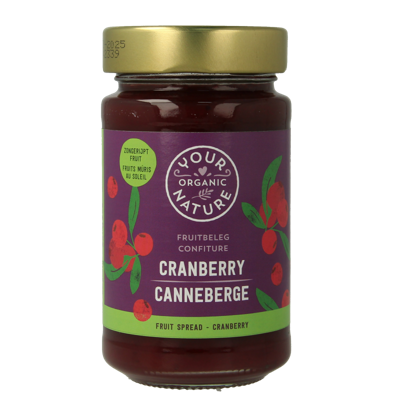 Fruit beleg cranberry bio 250 Gram