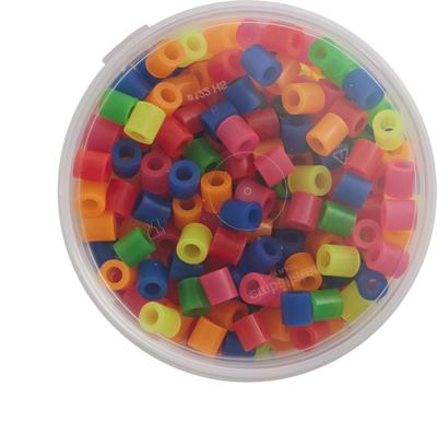 Hama strijkkralen maxi in bak - neonmix (051), 600st.