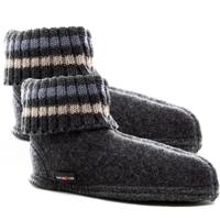 Paul Graphit Wol Pantoffels - Sloffen - thumbnail