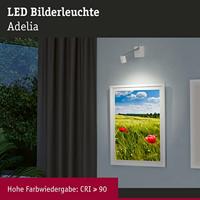 Paulmann Adelia SET 95576 LED-schilderijlamp 4.5 W LED Aluminium (geborsteld) - thumbnail