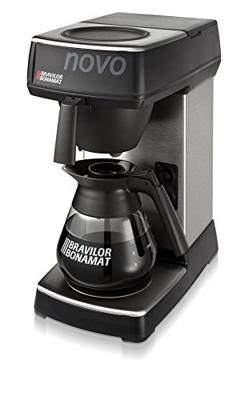 Bravilor Bonamat filterkoffieapparaat Novo met glazen koffiekan - thumbnail
