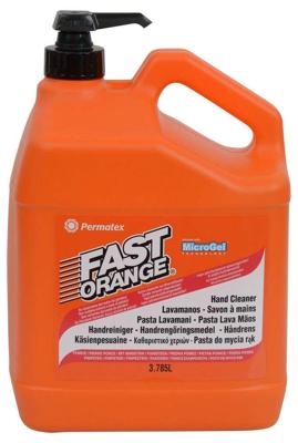 Permatex Fast Orange Hand Cleaner with Pumice 3,8l
