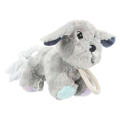 TRIXIE JUNIOR PLUCHE HOND MET TOUW 24 CM TRIXIE JUNIOR PLUCHE HOND MET TOUW 24 CM