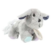 TRIXIE JUNIOR PLUCHE HOND MET TOUW 24 CM - thumbnail