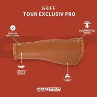 CONTEC handvatten "tour exclusiv pro" ct grips tour exc. pro 135 mm, honey - thumbnail