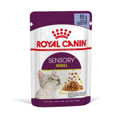 Royal Canin Sensory Smell natvoer kat (in saus) 2 dozen (24 x 85 g) Royal Canin Sensory Smell natvoer kat (in saus) 2 dozen (24 x 85 g)