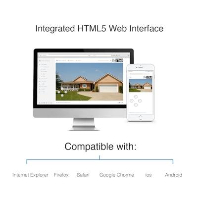 INSTAR IN-9420 14091 IP Bewakingscamera LAN, WiFi 2560 x 1440 Pixel INSTAR IN-9420 14091 IP Bewakingscamera LAN, WiFi 2560 x 1440 Pixel