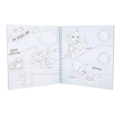 Create Your Topmodel Doggy Kleurboek