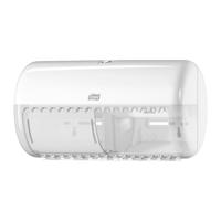 Toiletpapierdispenser tork t4 duo wit - thumbnail