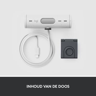 Logitech Brio 500 Full HD-webcam Klemhouder, Stereomicrofoon, Geïntegreerd afdekpaneel Logitech Brio 500 Full HD-webcam Klemhouder, Stereomicrofoon, Geïntegreerd afdekpaneel