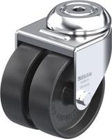 Blickle LMDA-POA 75G Dubbel zwenkwiel Wieldiameter: 75 mm Draagvermogen (max.): 100 kg 1 stuk(s) - thumbnail