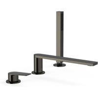 Badrand kraan Tres Project | Inbouw | Mengkraan | 2-weg | Rond | Zwart metallic - thumbnail